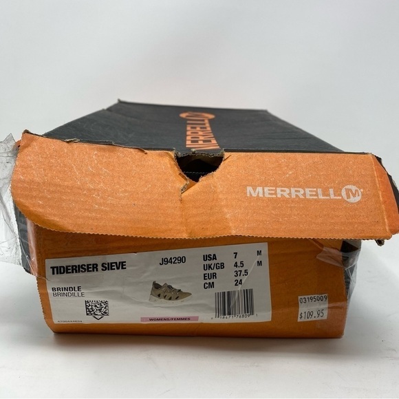 Merrell Women's Tideriser Sieve Brindle Boat Shoe Sandals - Picture 7 of 7